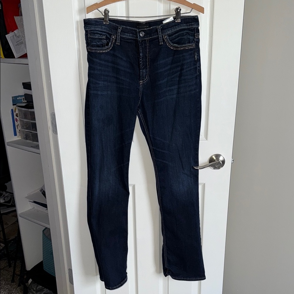 Calley Slim Boot Silver Jeans